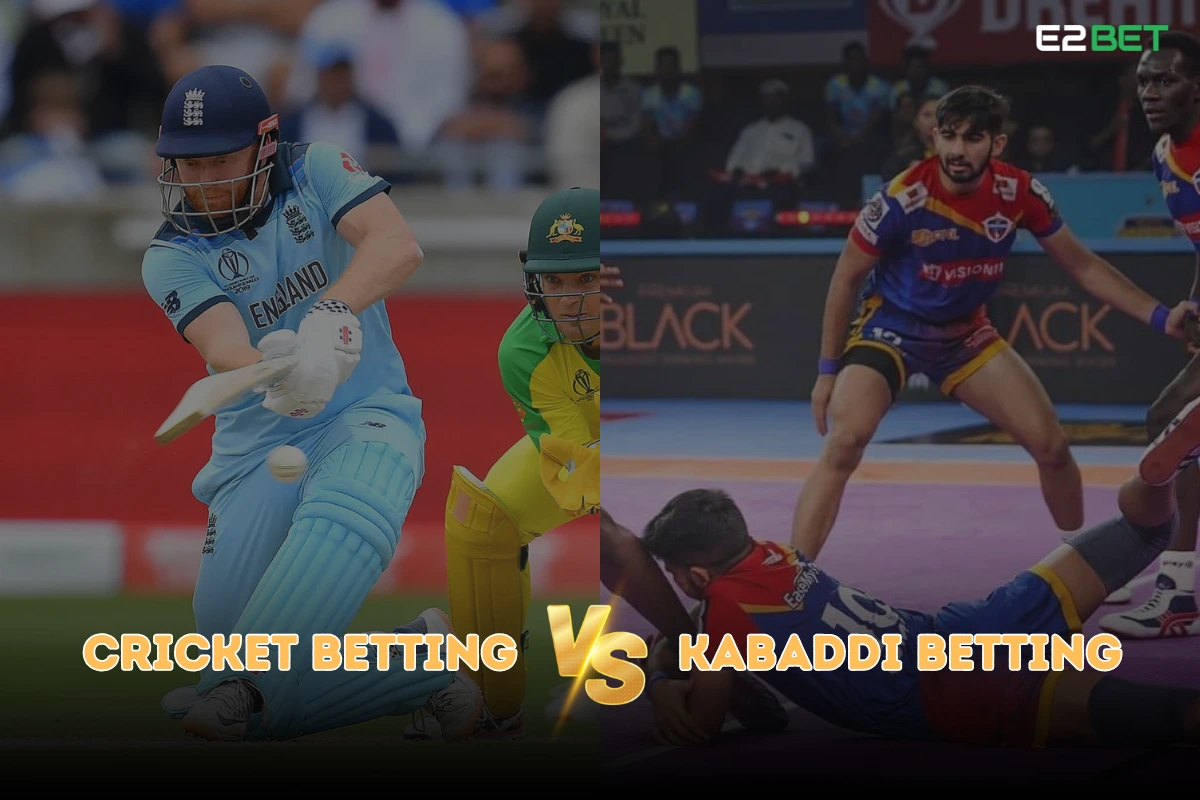 Kabaddi vs Cricket Betting