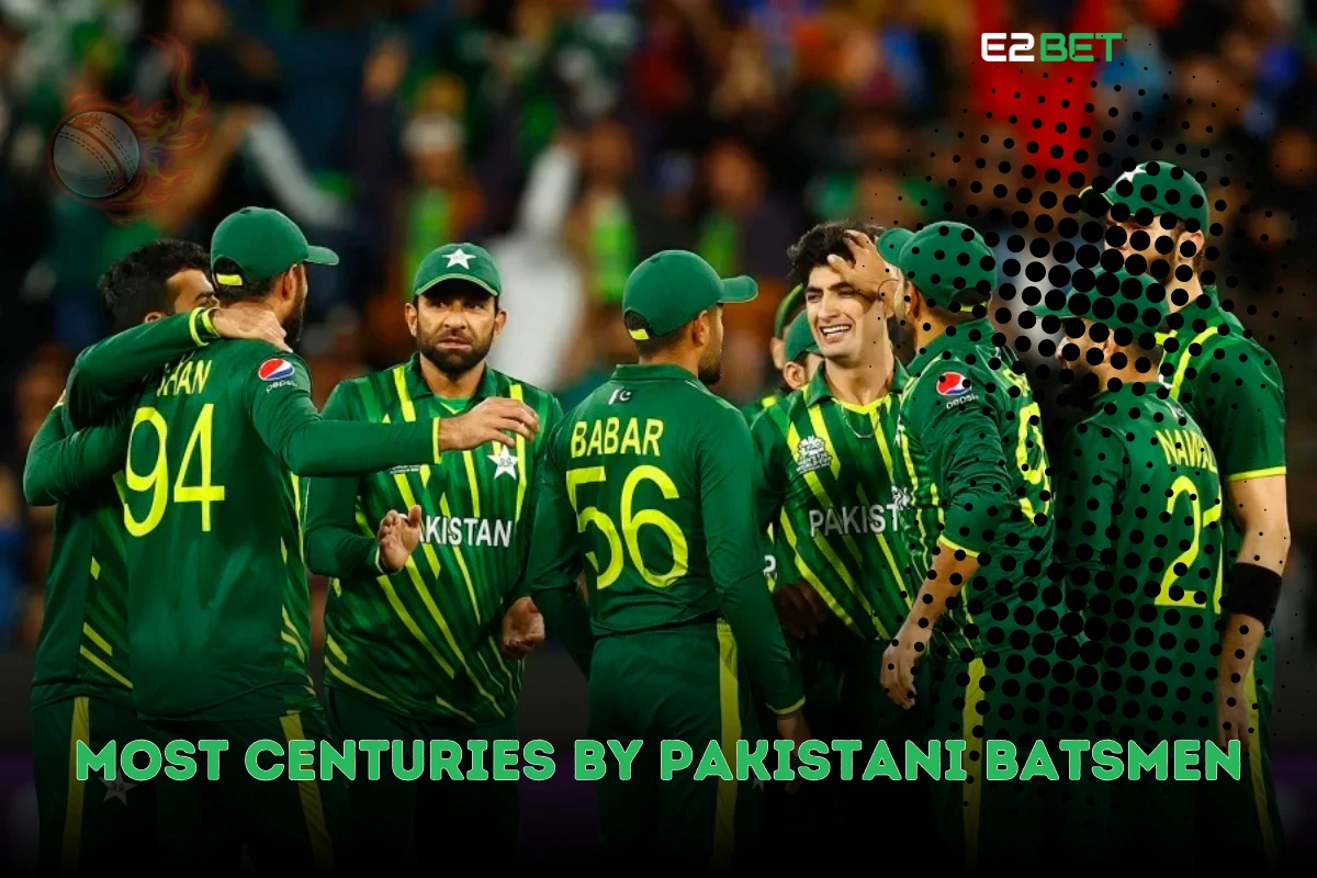 Most Centuries by Pakistani Batsmen