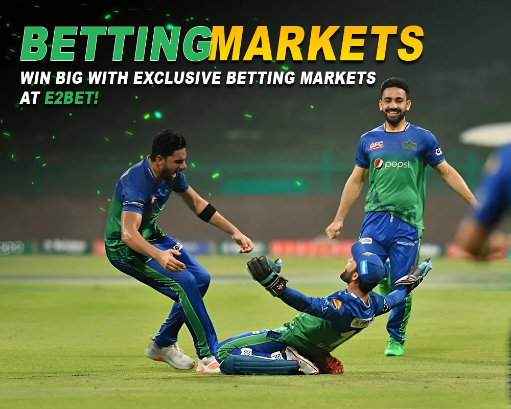 Exclusive Betting Markets at E2Bet