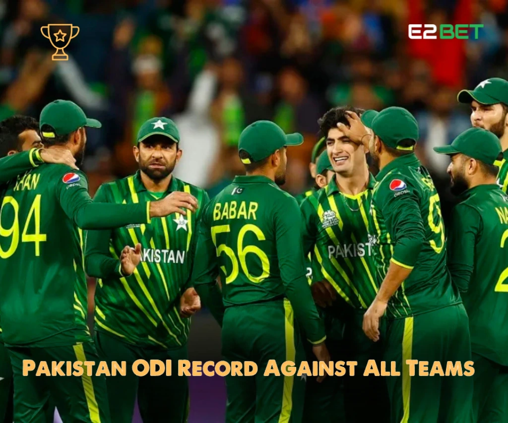 Pakistan ODI Record Against All Teams