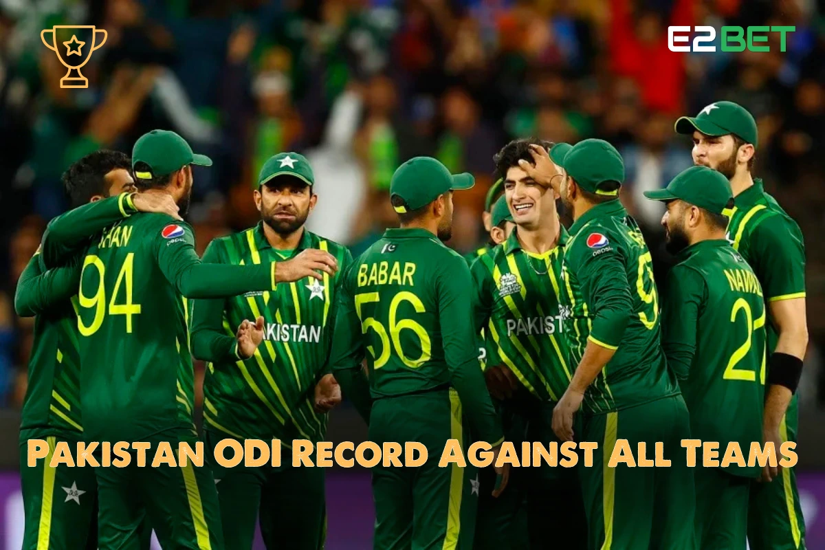 Pakistan ODI Record Against All Teams 