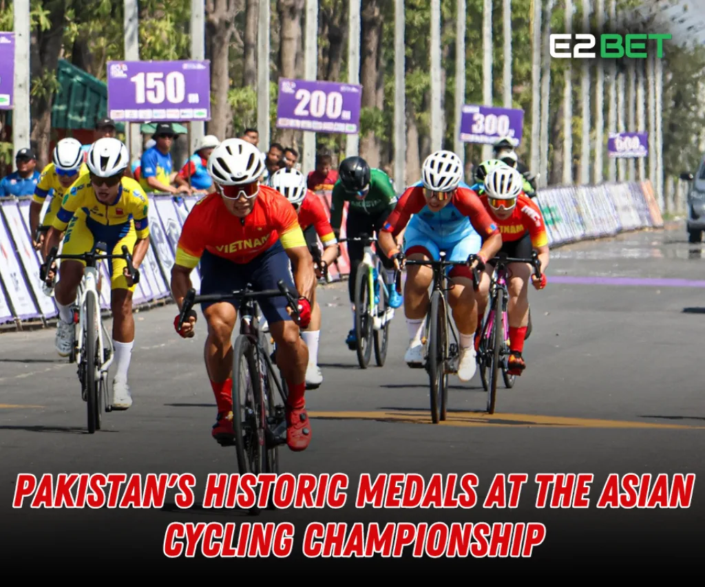 Pakistan’s Historic Medals at the Asian Cycling Championship