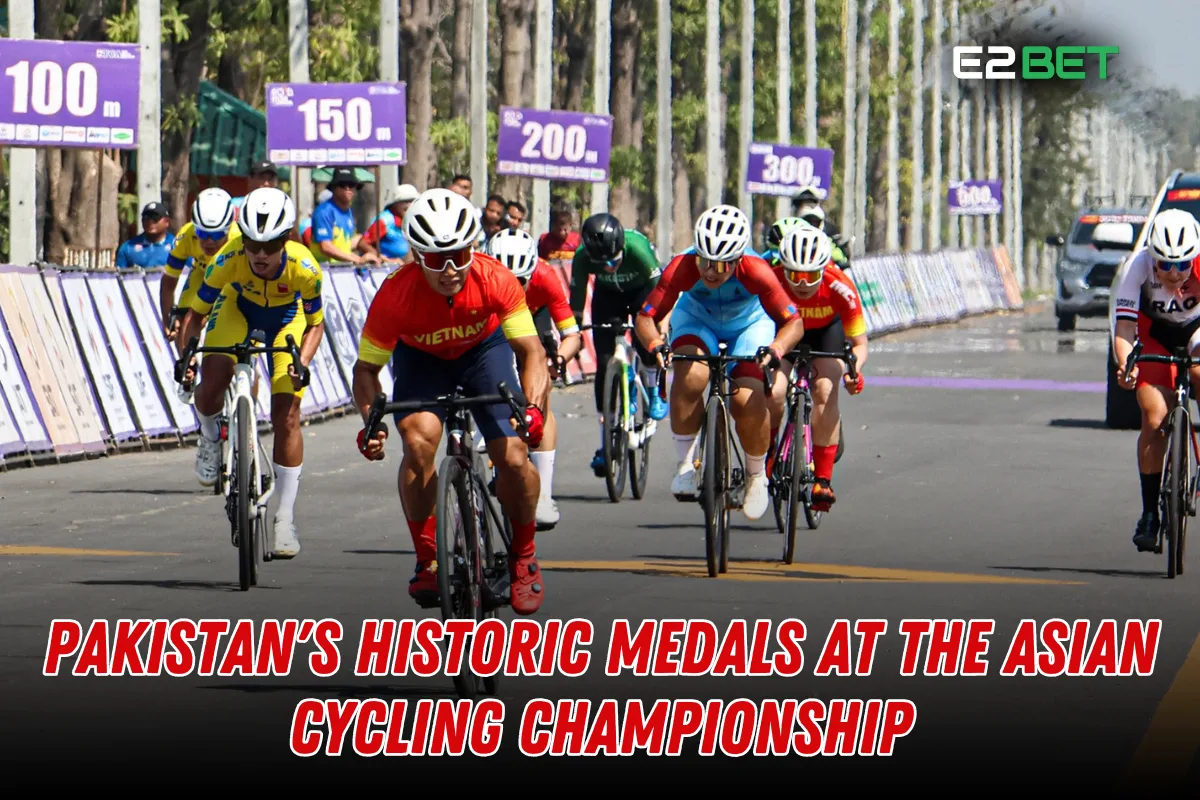 Pakistan’s Historic Medals at the Asian Cycling Championship