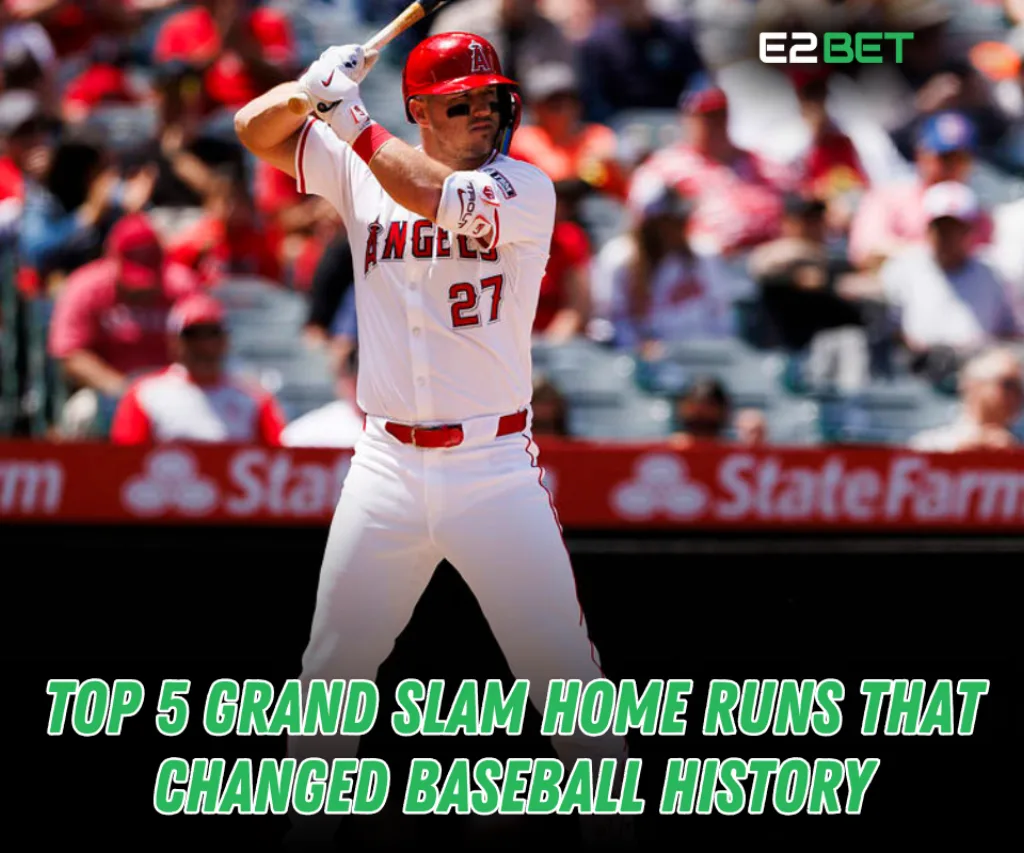 Top 5 Grand Slam Home Runs