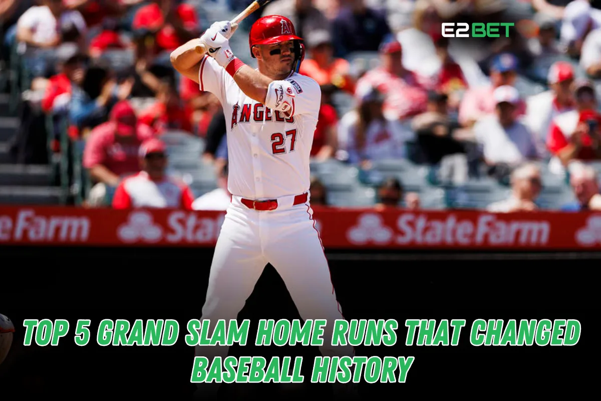 Top 5 Grand Slam Home Runs