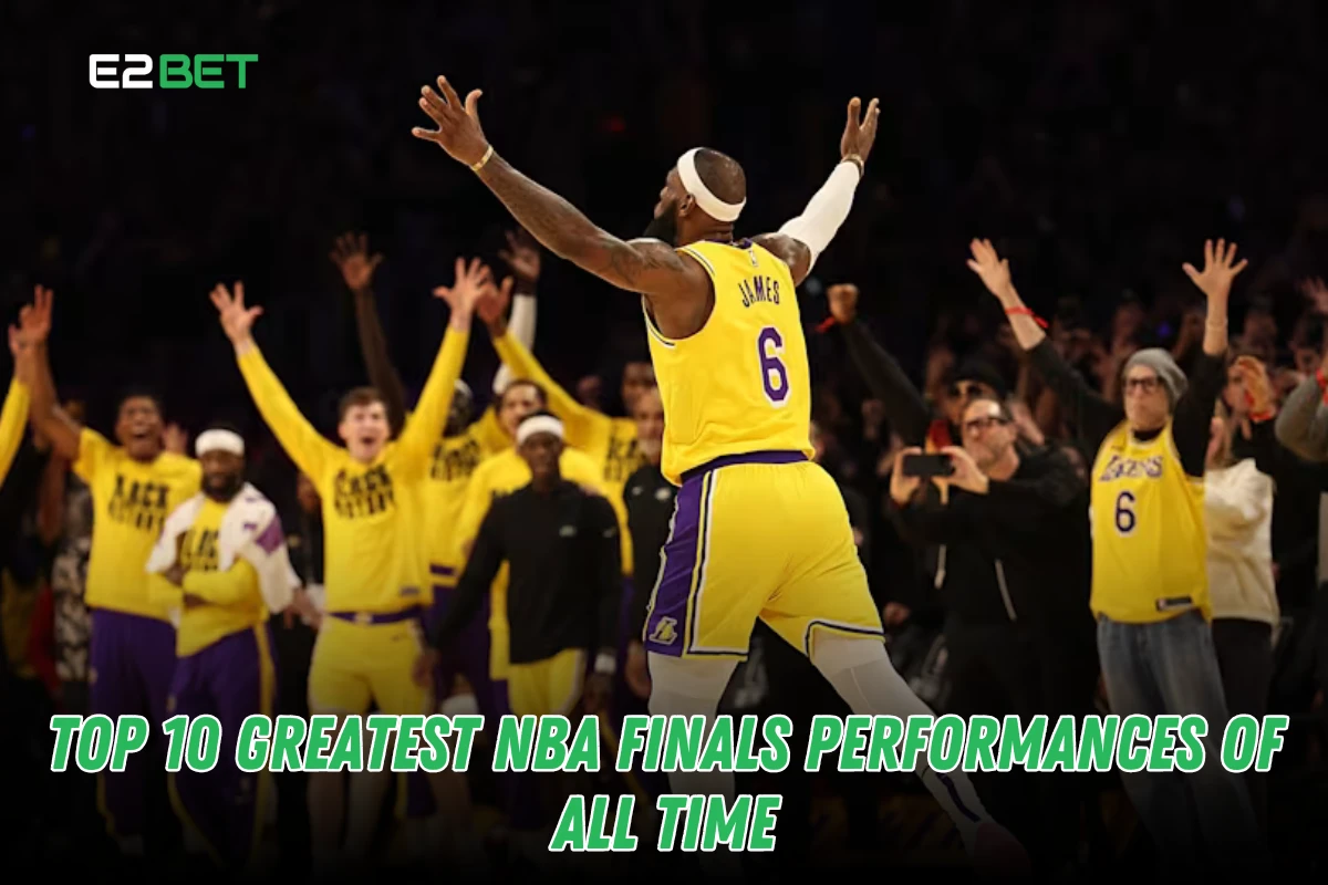 Top 10 Greatest NBA Finals Performances of All Time