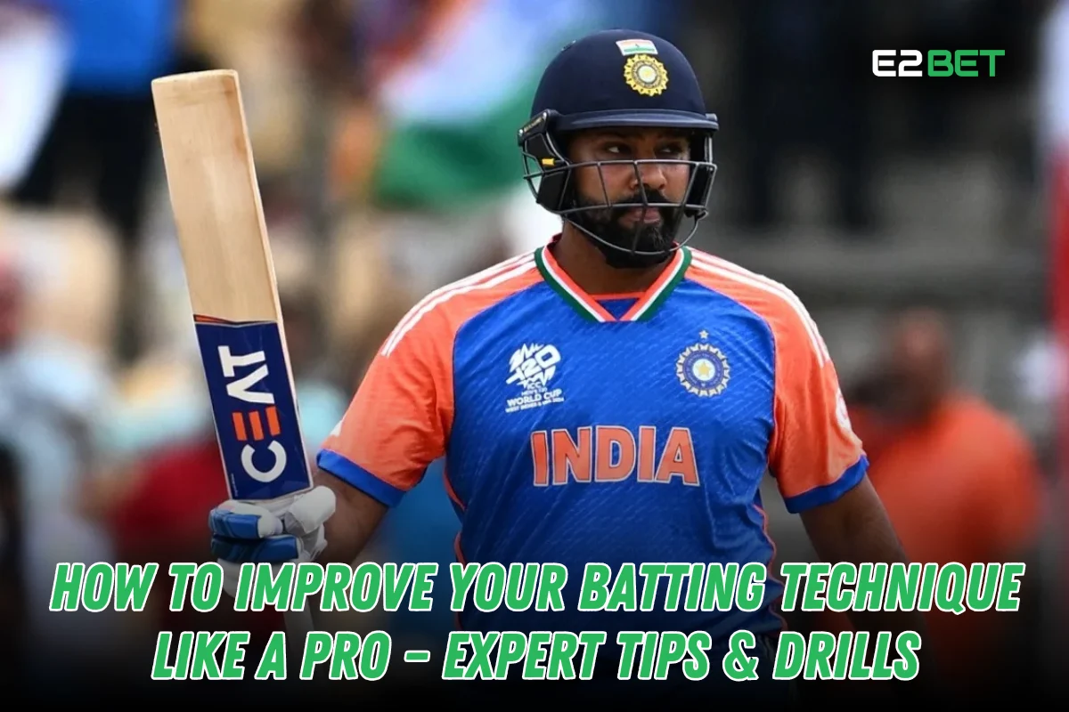 How to Improve Your Batting Technique Like a Pro