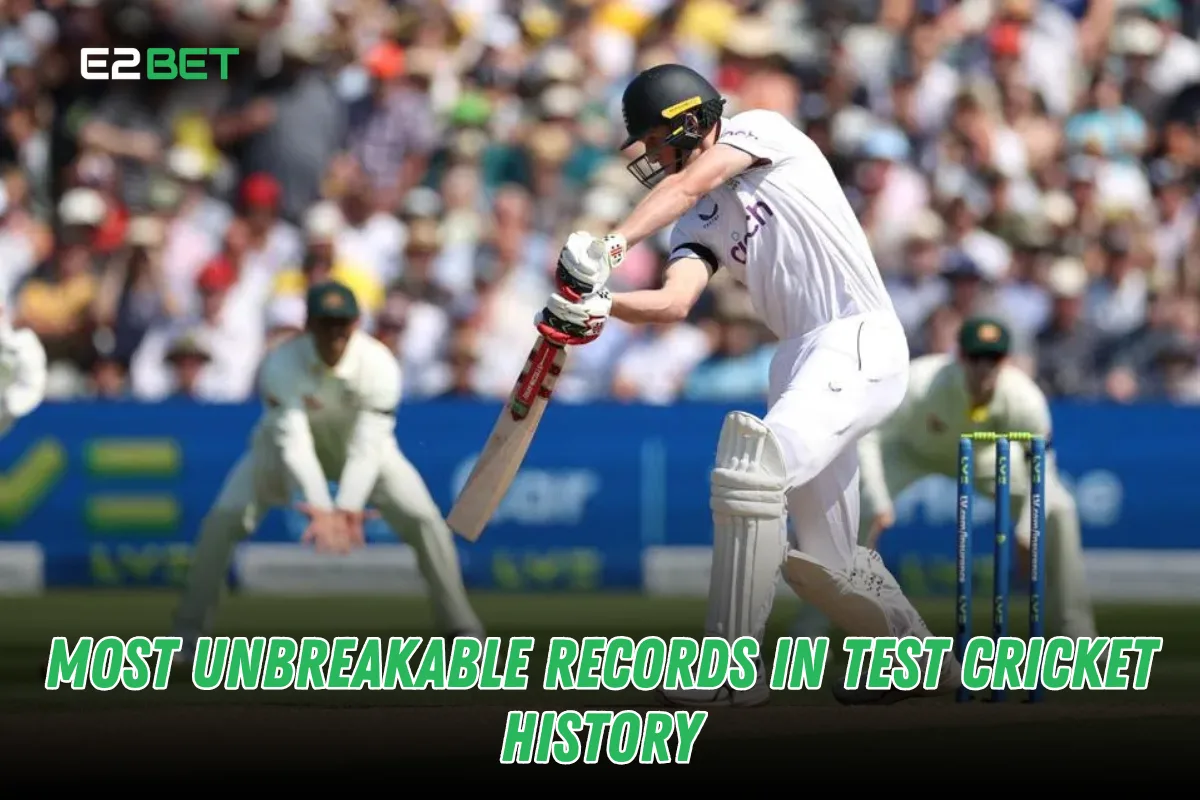 Most Unbreakable Records in Test Cricket History