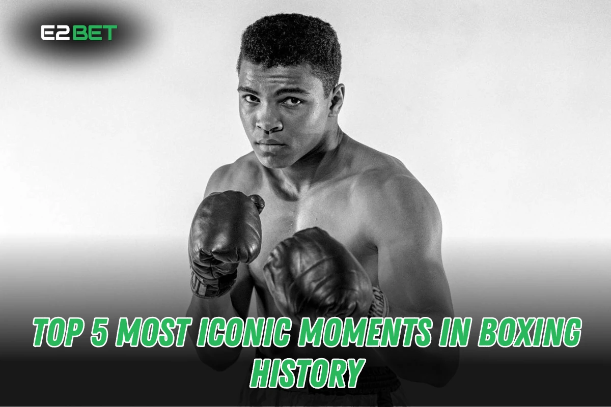 Top 5 Most Iconic Moments in Boxing History - Muhammad Ali