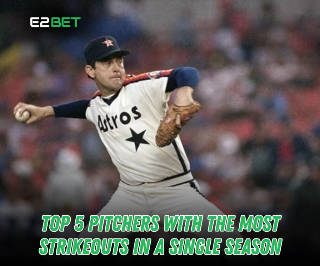 Top 5 Pitchers with Most Strikeouts in a Single Season