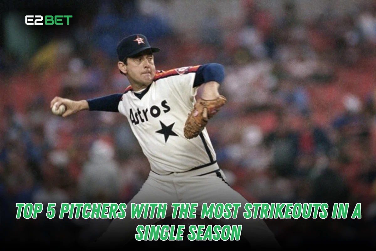 Top 5 Pitchers with Most Strikeouts in a Single Season