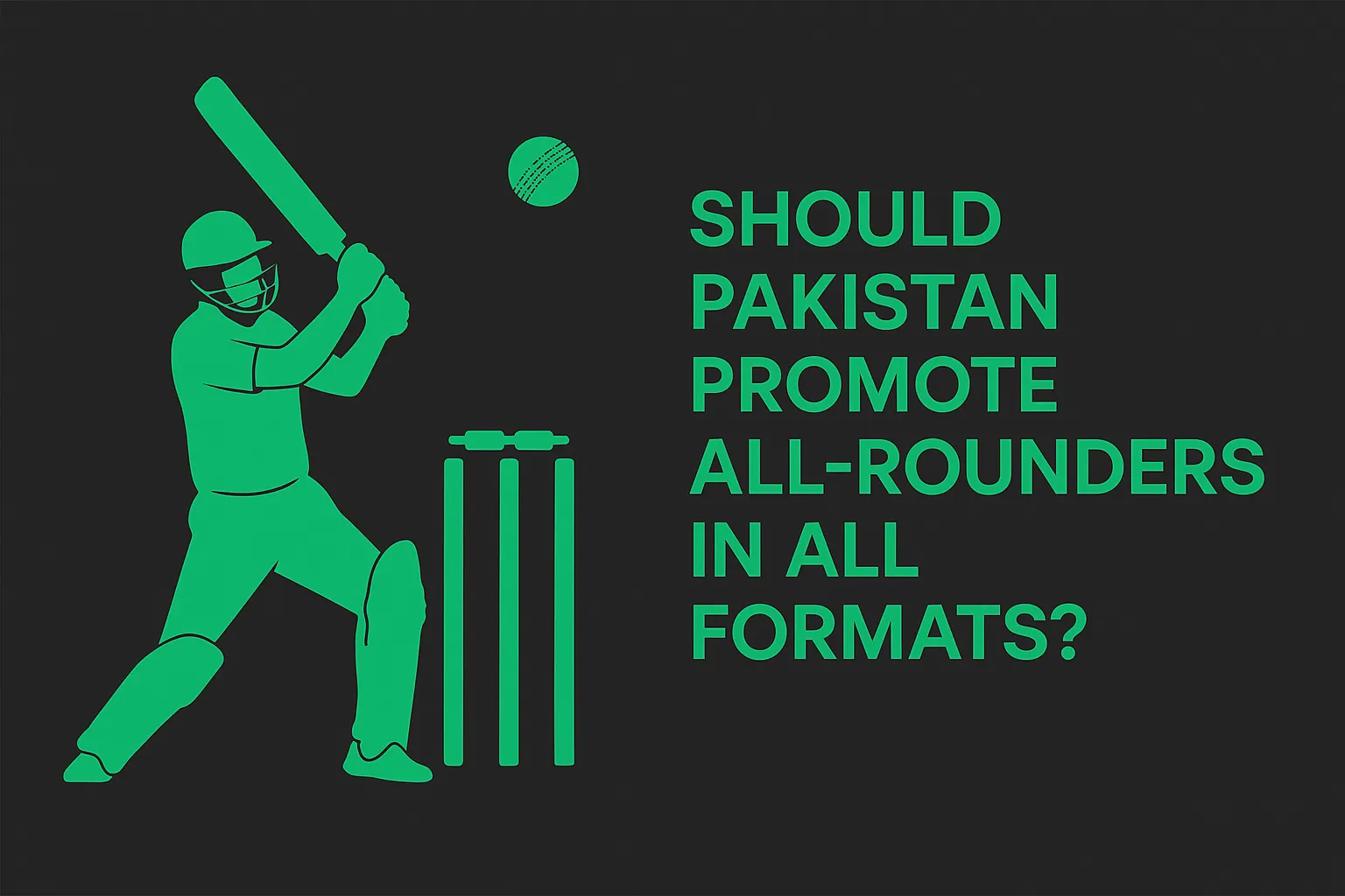 Pakistan Promote All-Rounders